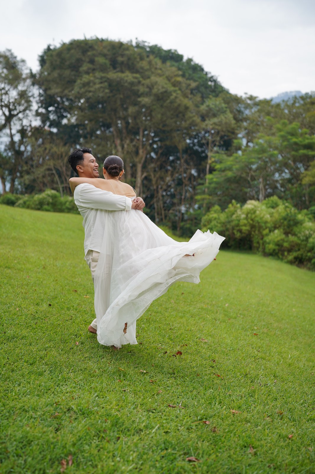 A quiet moment on the grass